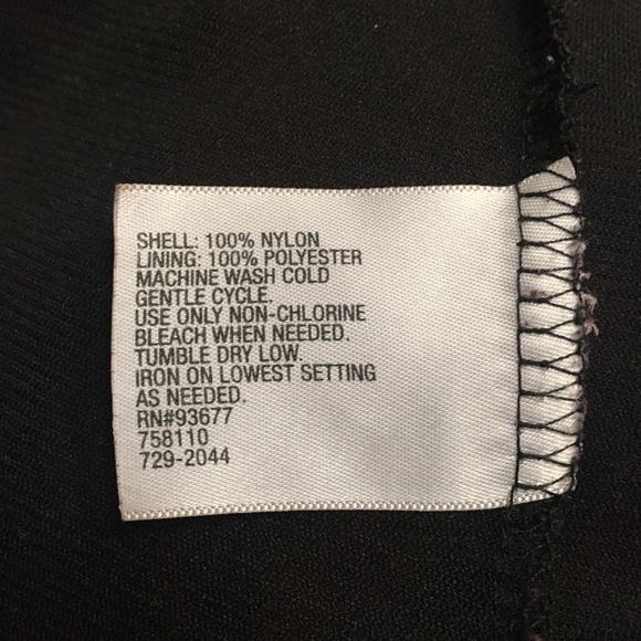 Worthington gathered neckline bright tropical print blouse - Picture 7 of 7